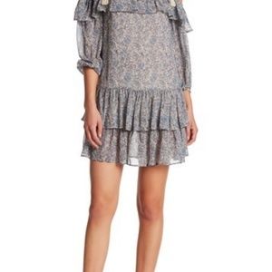 Rebecca Minkoff Dexter Floral Ruffled Dress